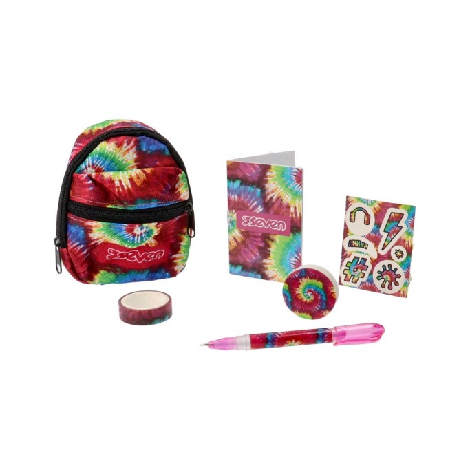 Seven Mini bag 11cm portachiavi con accessori