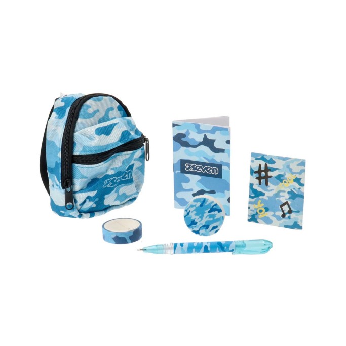Seven Mini bag 11cm portachiavi con accessori