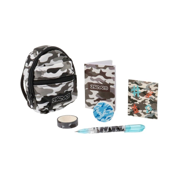 Seven Mini bag 11cm portachiavi con accessori