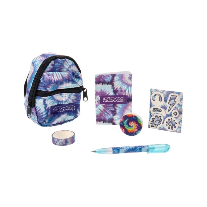 Seven Mini bag 11cm portachiavi con accessori