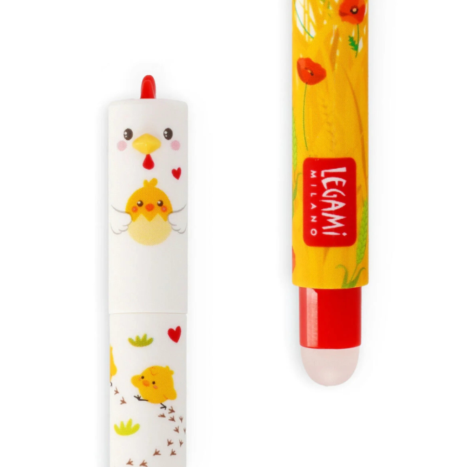Legami, Penna Gel Cancellabile, Hen
