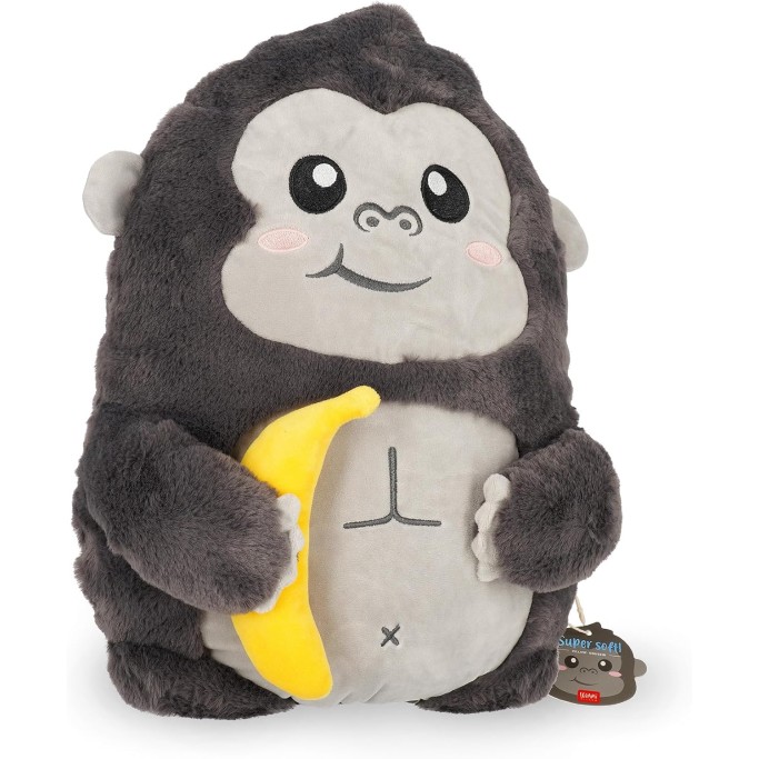 Legami, Peluche Plush Super Soft! Pillow, Gorilla