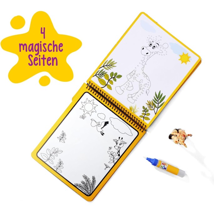 Simba Art und Fun Water Pen, Libro da colorare