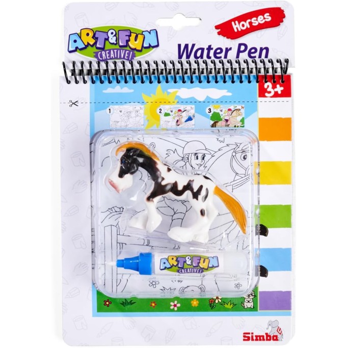 Simba Art und Fun Water Pen, Libro da colorare