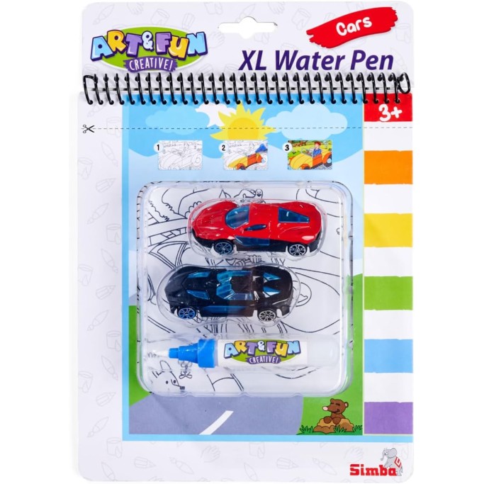 Simba Art und Fun Water Pen, Libro da colorare
