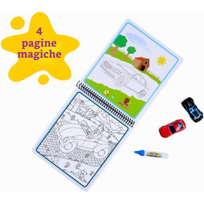 Simba Art und Fun Water Pen, Libro da colorare