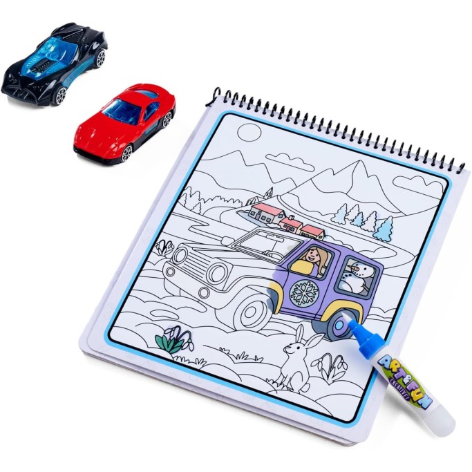 Simba Art und Fun Water Pen, Libro da colorare