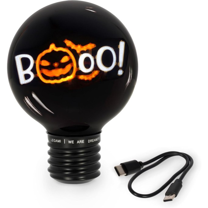 Legami, Halloween Lampada da Tavolo Bulb Fiction XL, Halloween, Ricaricabile