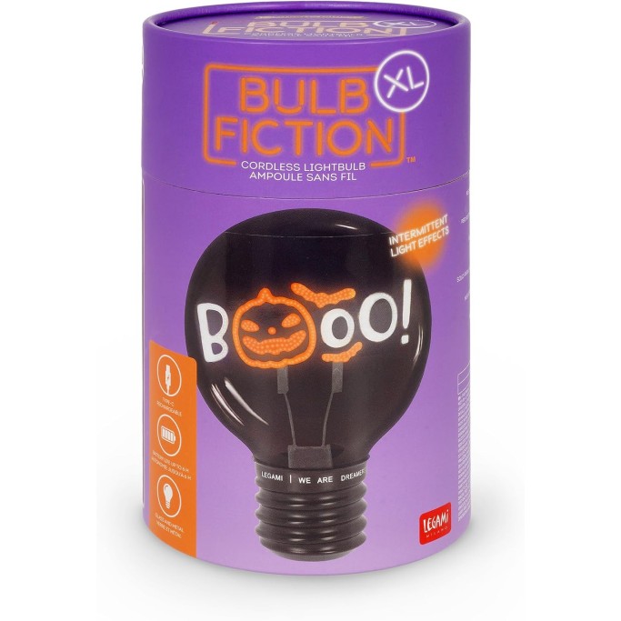 Legami, Halloween Lampada da Tavolo Bulb Fiction XL, Halloween, Ricaricabile