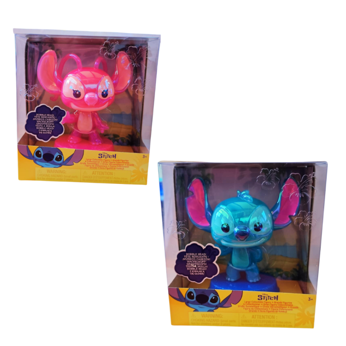 Personaggio da collezione grande di Angel o Stitch, 12,7cm.