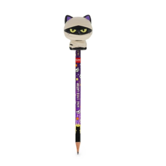 Legami, Halloween Matita con squishy Legami Squeezies Gattino Mummia mina HB