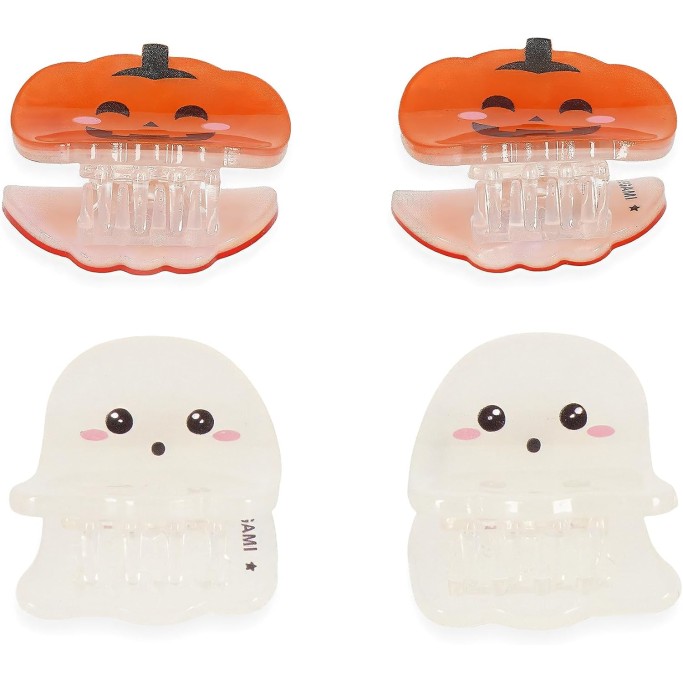 Legami, Halloween Set di 4 Mini Mollette per Capelli Clip Me Up!