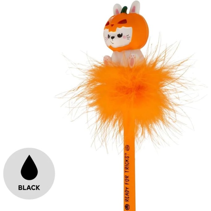 Legami, Halloween Penna gel luminosa Pumpkin Bunny, Writing is Magic