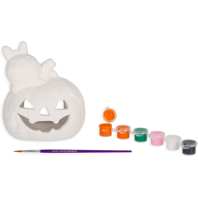 Legami, Halloween Kit Decorazione Portacandela di Halloween, Bunny, in Ceramica