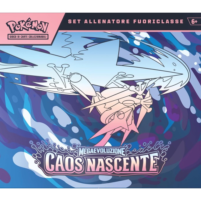 Pokémon, set Allenatore Fuoriclasse dell’espansione Megaevoluzione, Caos Nascente del GCC Pokémon