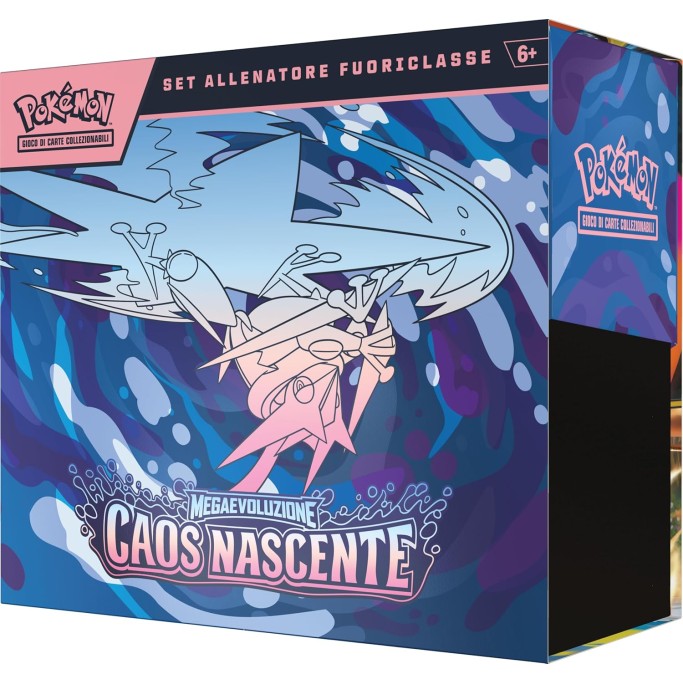 Pokémon, set Allenatore Fuoriclasse dell’espansione Megaevoluzione, Caos Nascente del GCC Pokémon