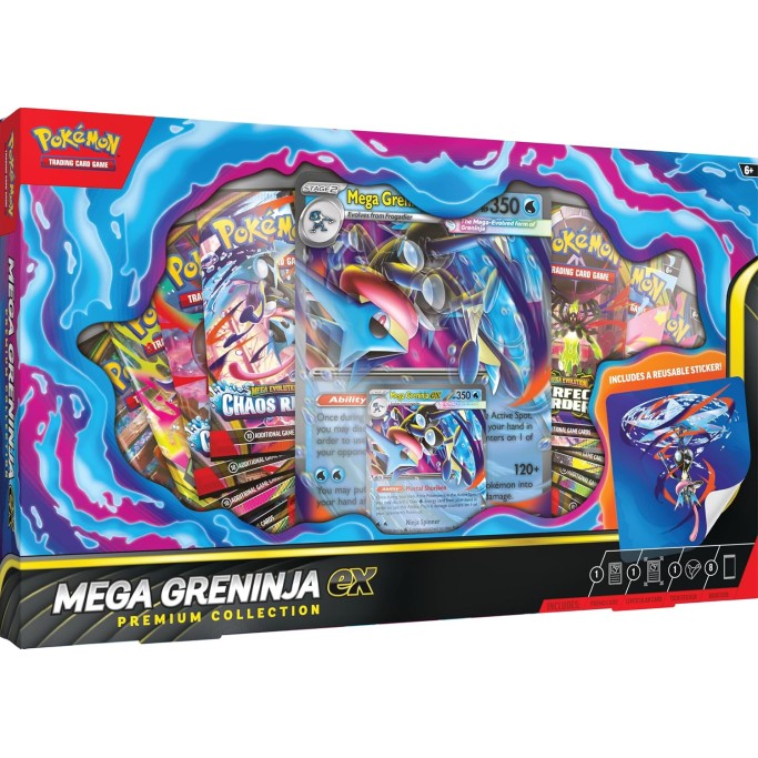 Pokémon: Carte Pokémon Collezione Premium Mega Greninja