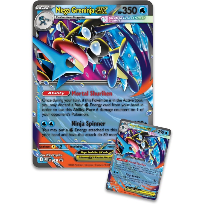 Pokémon: Carte Pokémon Collezione Premium Mega Greninja