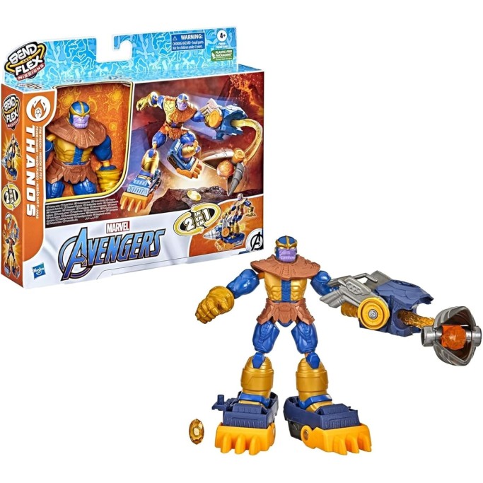 Hasbro Marvel Avengers Bend and Flex Missions