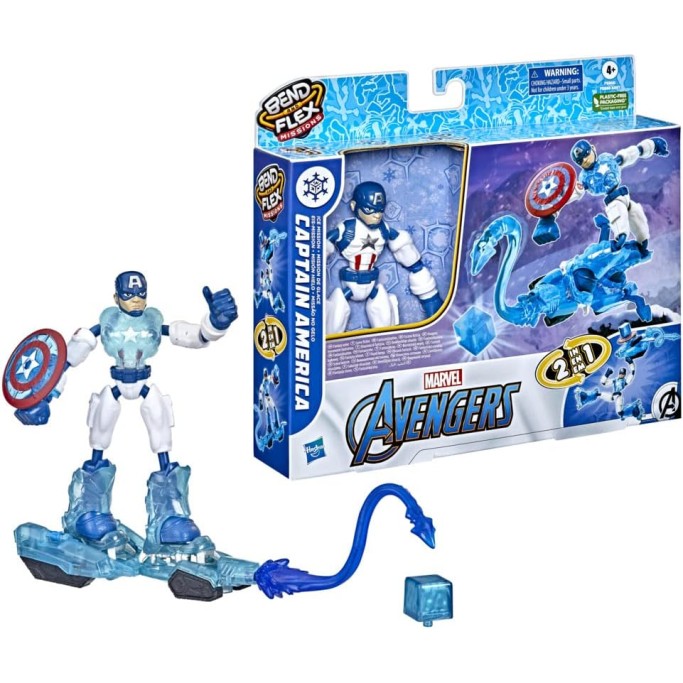 Hasbro Marvel Avengers Bend and Flex Missions