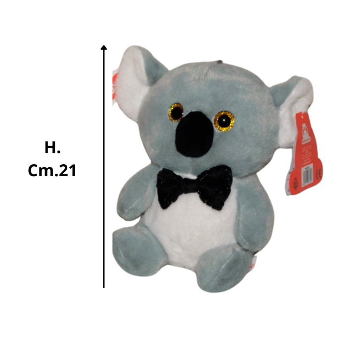 Peluches, Animale papillon nero cm.21