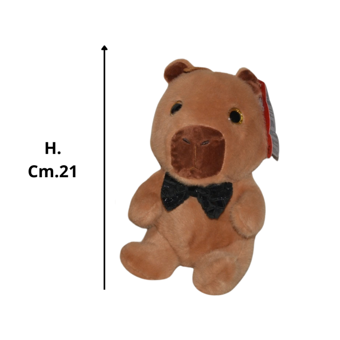 Peluches, Animale papillon nero cm.21