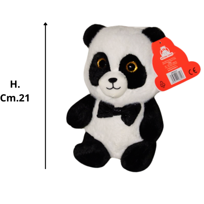 Peluches, Animale papillon nero cm.21