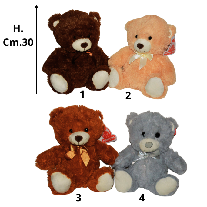 Peluches, Orso Nosy cm.30