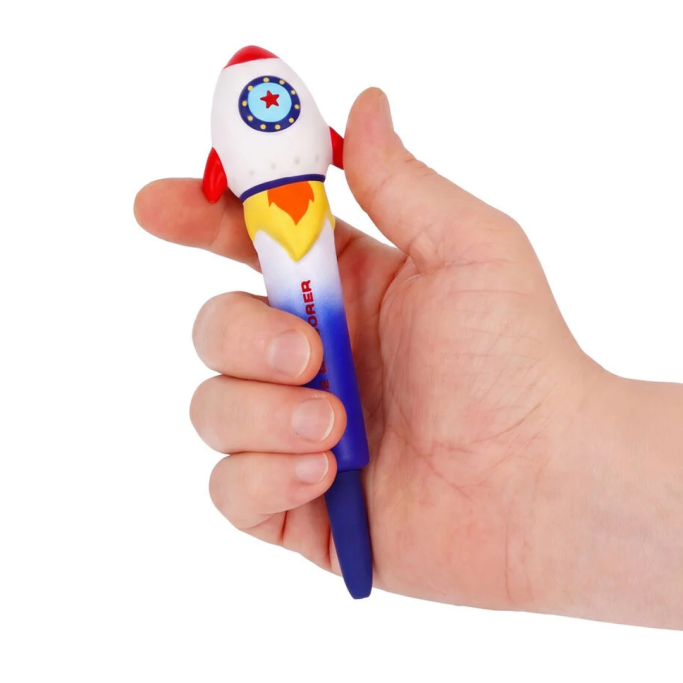Legami, Penna Antistress Rocket "Space Explorer" Squeezies
