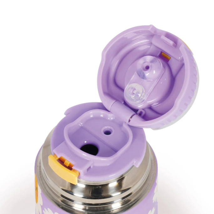 Legami, Borraccia Termica Daisy, Tazzina inclusa, capacità max 500 ml
