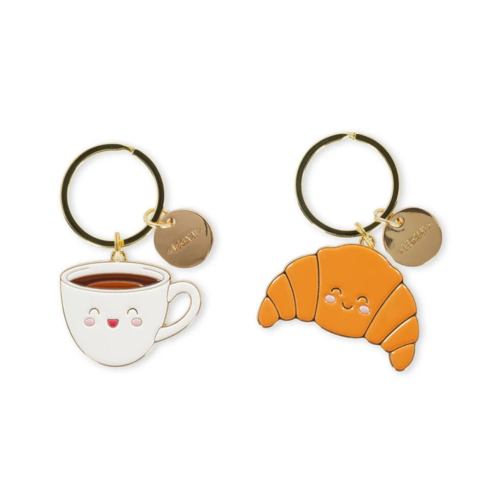 Legami, Portachiavi in Metallo Smaltato, Breakfast, What a Key Ring!