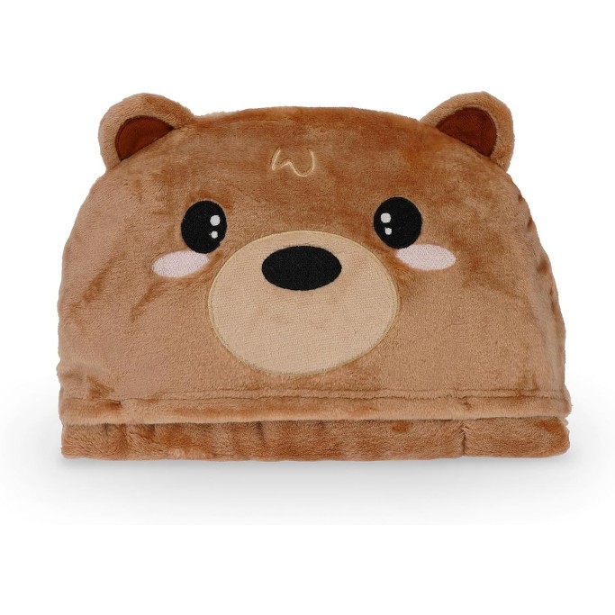 Legami, Coperta con Cappuccio Cosy Hugs! Tema Teddy Bear