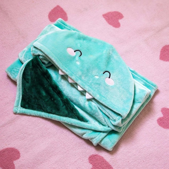 Legami, Coperta con Cappuccio Cosy Hugs! Tema Dino