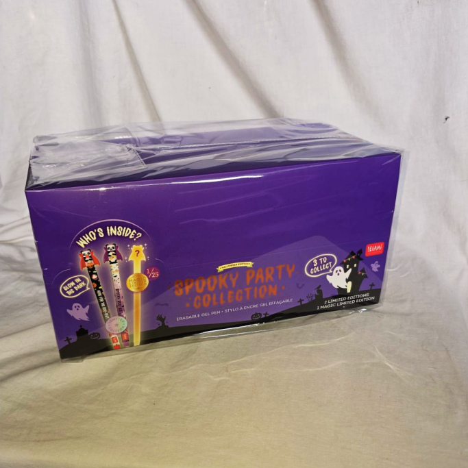Legami, Kit 25 penne Halloween Penna gel cancellabile "Spooky Party"