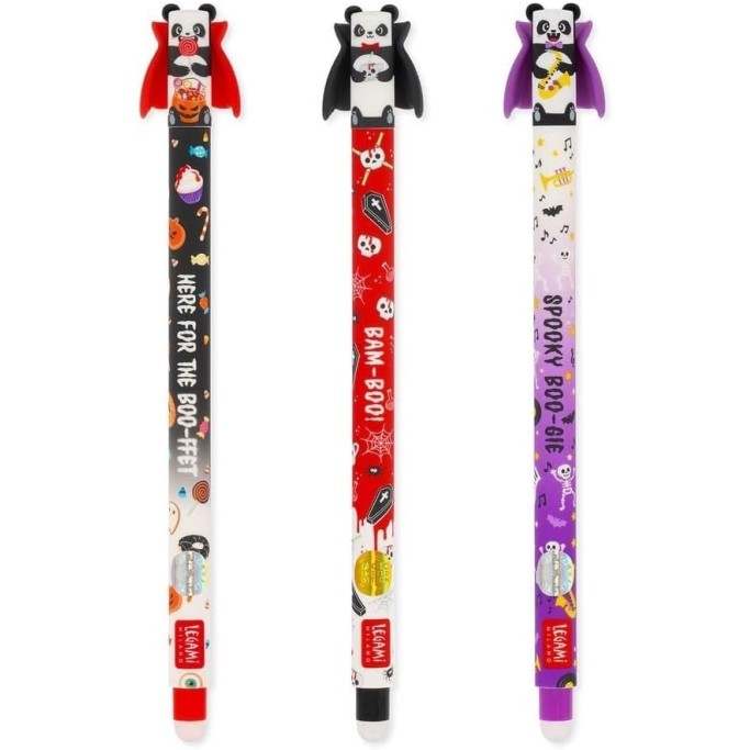 Legami, Kit 25 penne Halloween Penna gel cancellabile "Spooky Party"