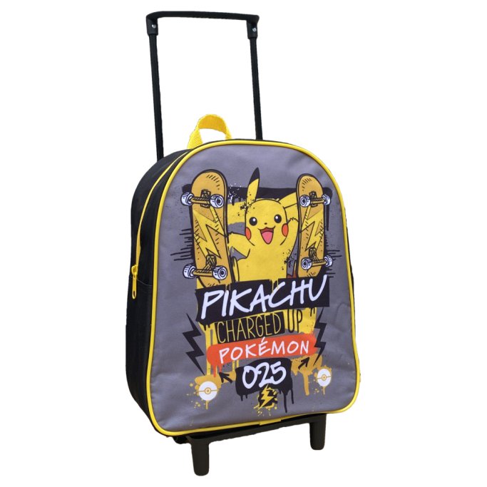 ZAINO ASILO TROLLEY PIKACHU POKEMON BORSA SCUOLA TEMPO LIBERO