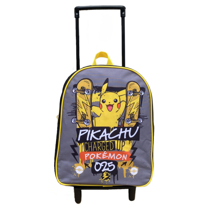 ZAINO ASILO TROLLEY PIKACHU POKEMON BORSA SCUOLA TEMPO LIBERO