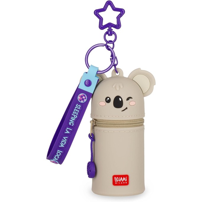 Legami, Portamonete con Portachiavi Mini Kawaii Koala