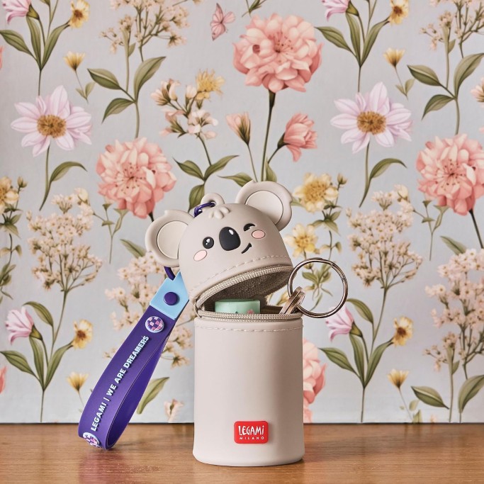 Legami, Portamonete con Portachiavi Mini Kawaii Koala