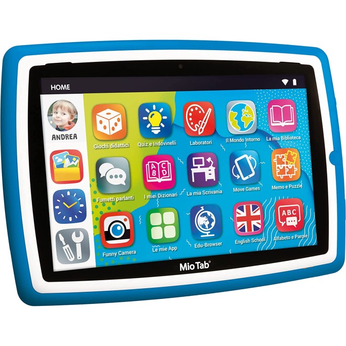 Lisciani-Mio Tab 10" Tutor XL 2022, Bambini 3-8 Anni