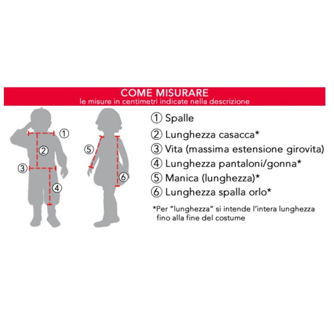 COSTUME DI CARNEVALE PICCOLA ORSETTA
