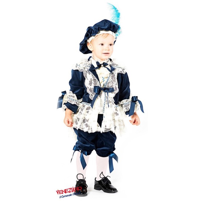 COSTUME DI CARNEVALE PRINCIPINO NEONATO PRESTIGE