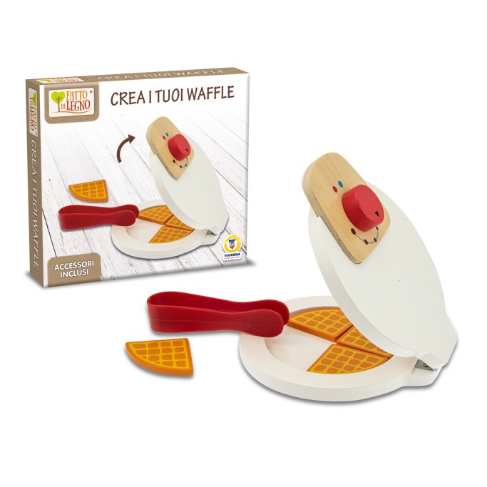 SET CREA I TUOI WAFFLE CON ACCESSORI
