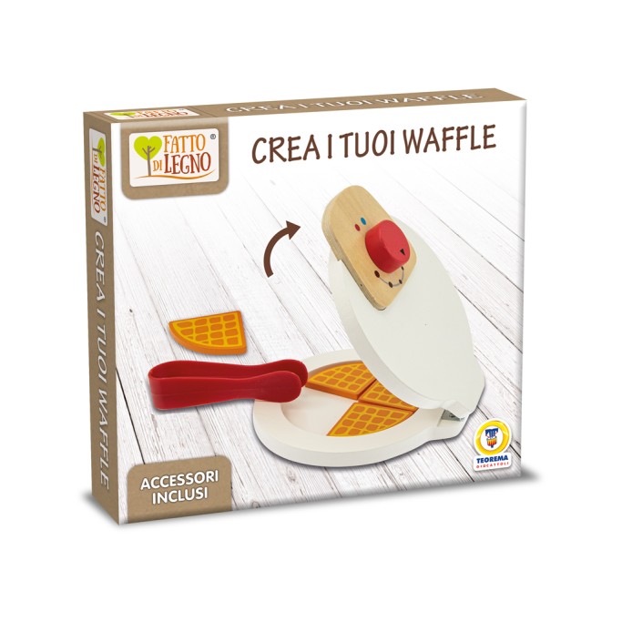 SET CREA I TUOI WAFFLE CON ACCESSORI