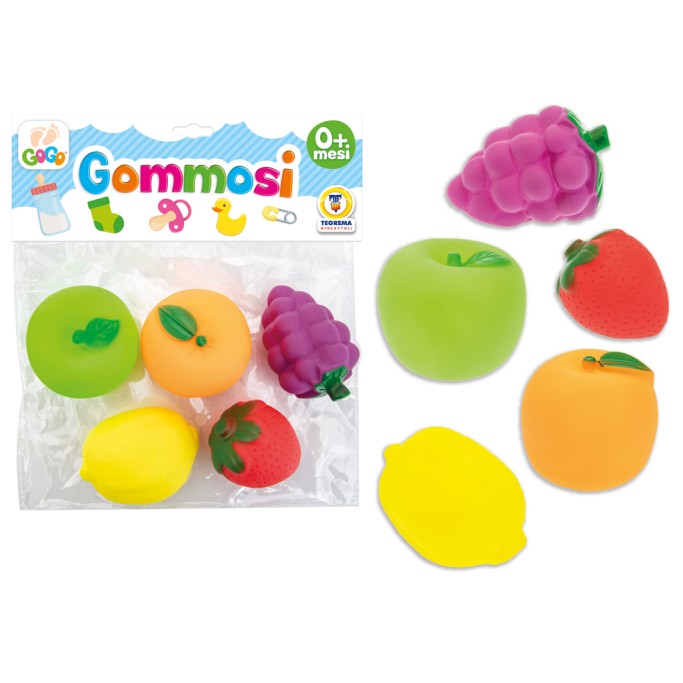 GOMMOSI FRUTTA 5 PZ