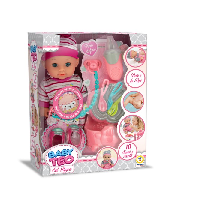 BABY TEO  SET PAPPA BAMBOLOTTO CON VOCE