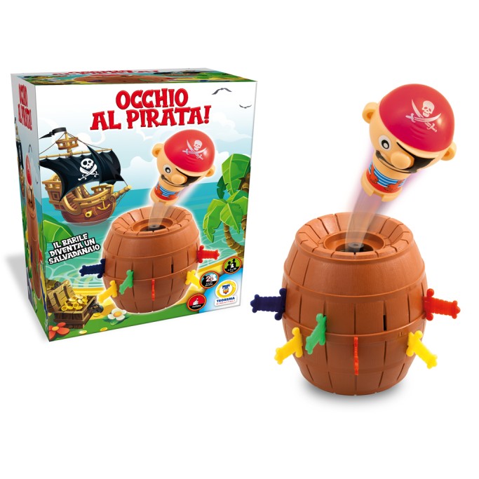 GIOCO IN SCATOLA OCCHIO AL PIRATA