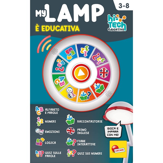 Liscianigiochi, My Lamp, Step Lampada Magica Educativa