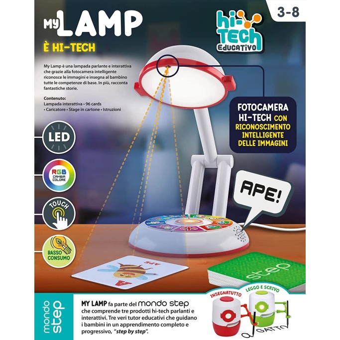 Liscianigiochi, My Lamp, Step Lampada Magica Educativa