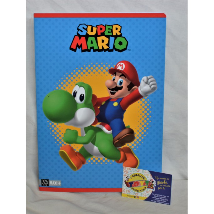 Quaderno maxi gr.100 Super Mario